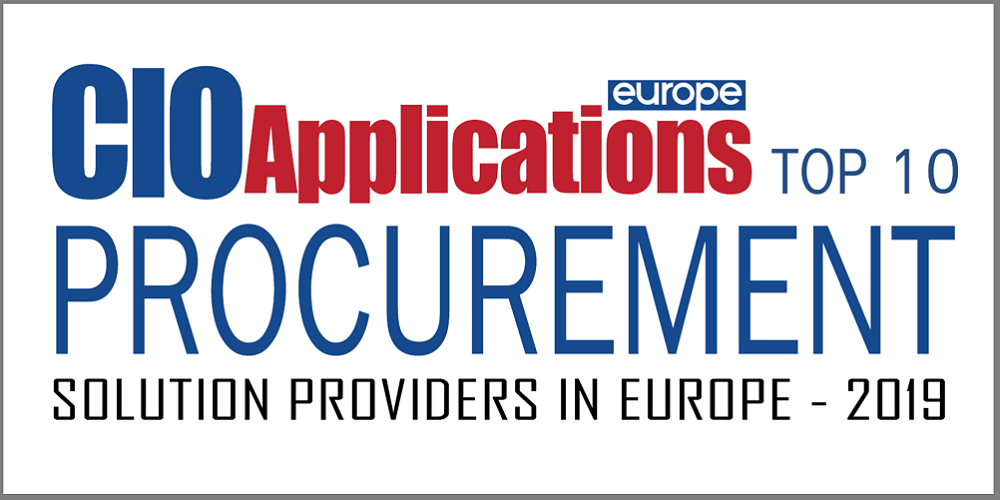 Η cosmoONE στους 10 καλύτερους Procurement Solution Providers της Ευρώπης για το 2019